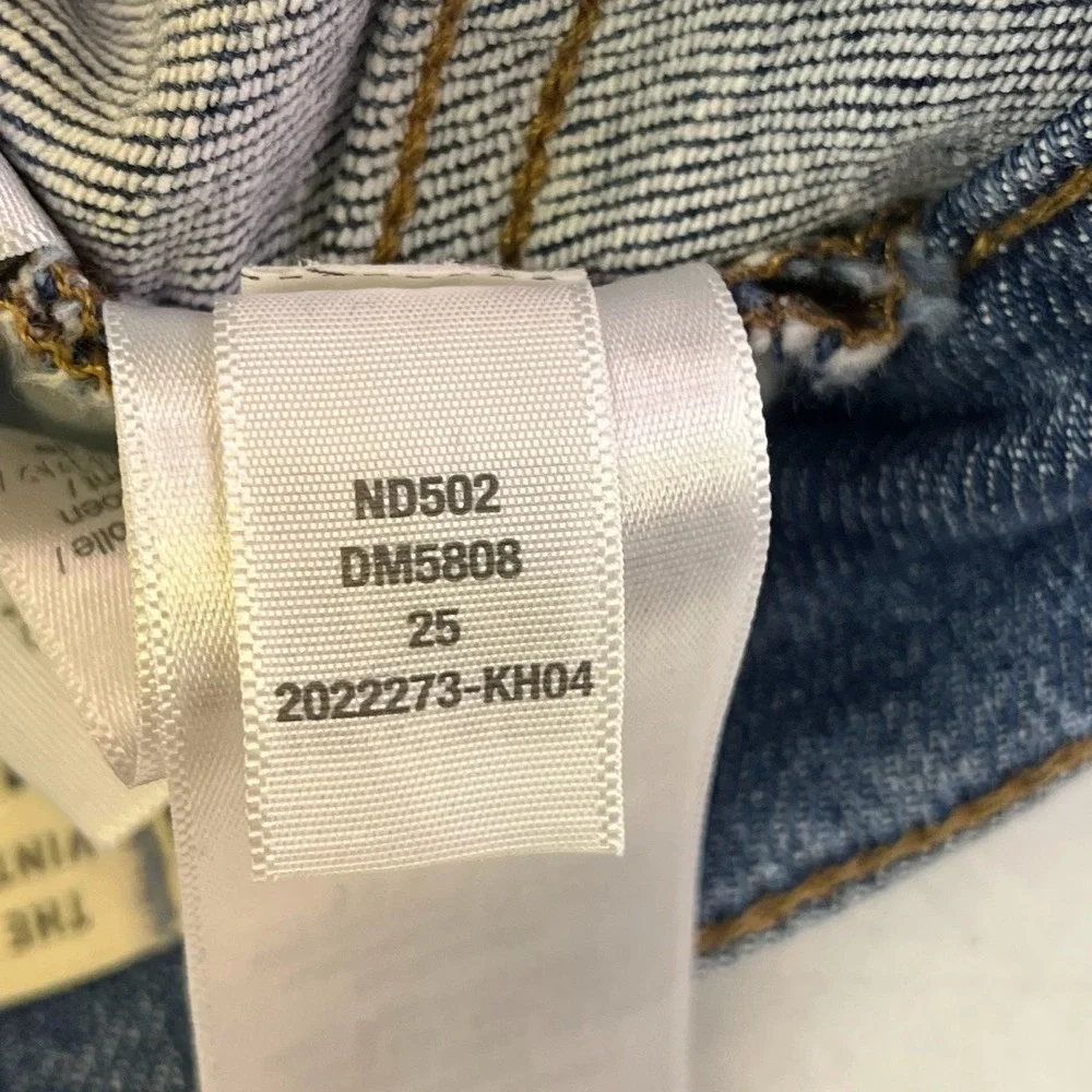 Madewell‎ Womens The Perfect Vintage Jean High Rise Denim Jeans Size 25